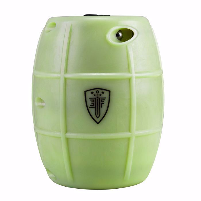 Elite Force Hailstorm Airsoft Green Gas Grenade - Glow