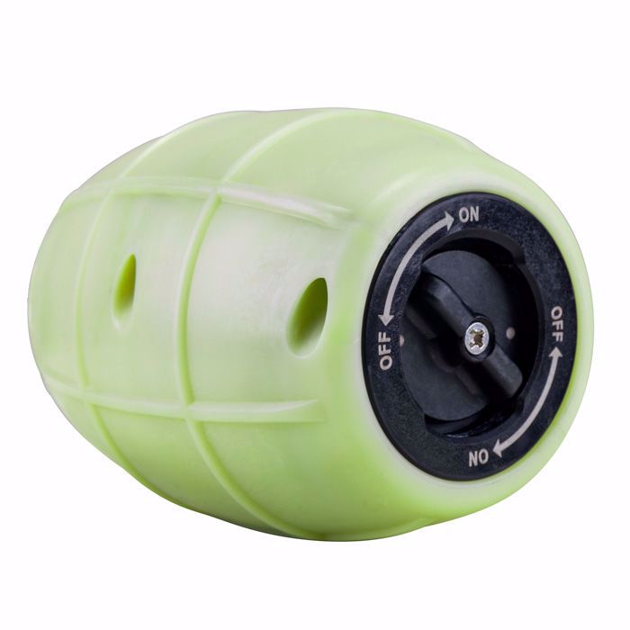 Elite Force Hailstorm Airsoft Green Gas Grenade - Glow
