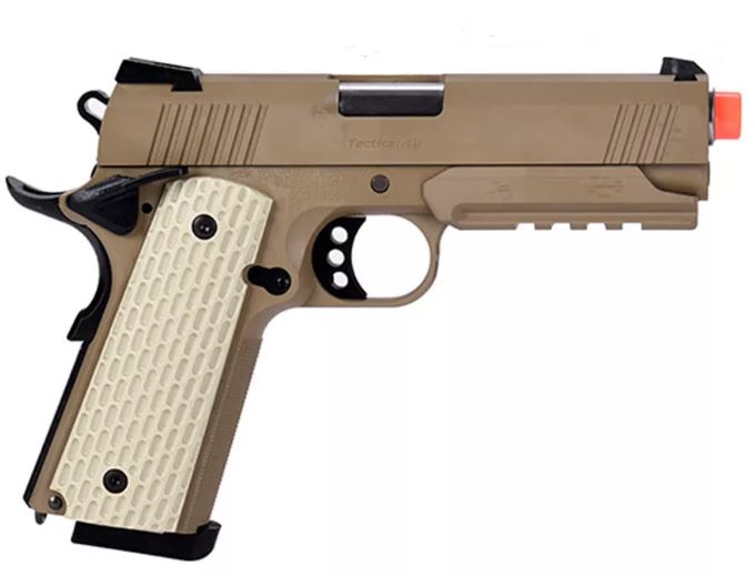 Tokyo Marui Desert Warrior 4.3 Airsoft Pistol - Tan - Green Gas