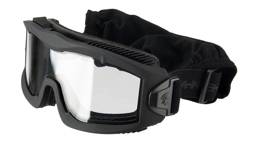 Lancer Tactical Aero Airsoft Goggles - Black - Thermal Lens