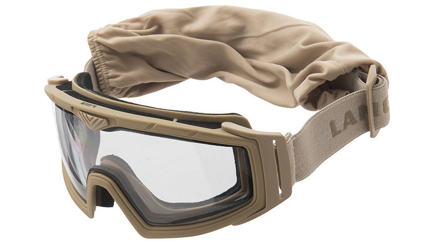 Lancer Tactical Rage Airsoft Goggle - Tan - Thermal Lens
