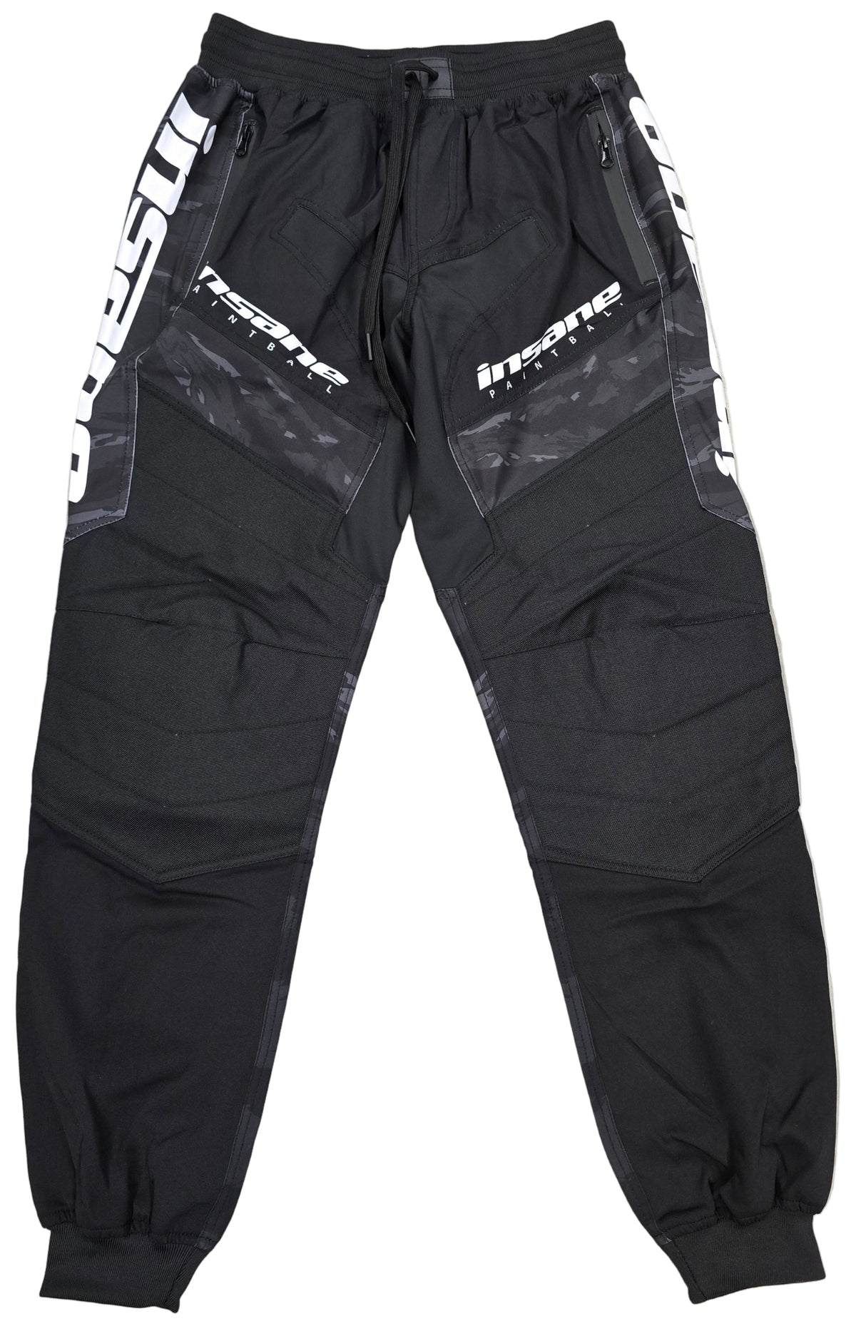 Insane Pro Jogger Paintball Pants - Black / Grey Icon V3 - XXL — Play ...