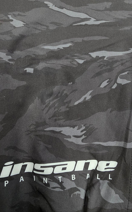 Insane Pro Jogger Paintball Pants - Black / Grey Icon V3 - XXL