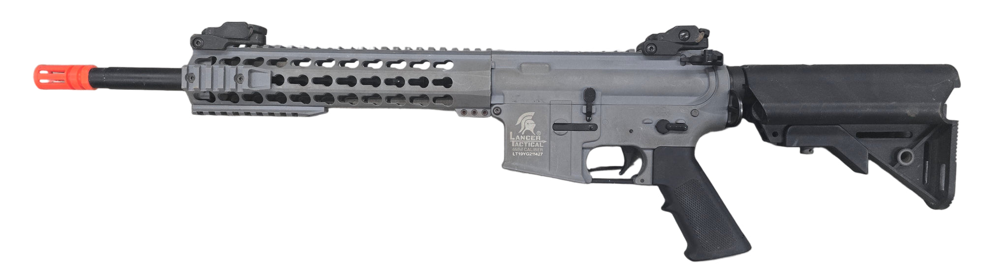 USED Lancer Tactical Gen 2 Airsoft - Grey - 211427 - NOT Working