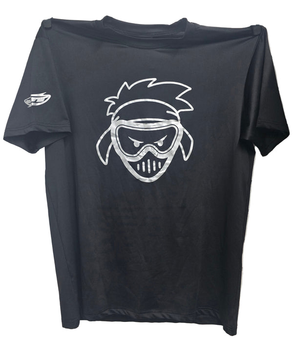 Insane Paintball Icon JT Dry Fit Shirt - Black - XL