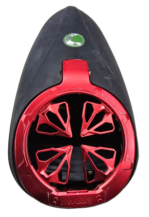 USED Dye Rotor R2 Paintball Hopper - Black w/HK Evo Speed Feed