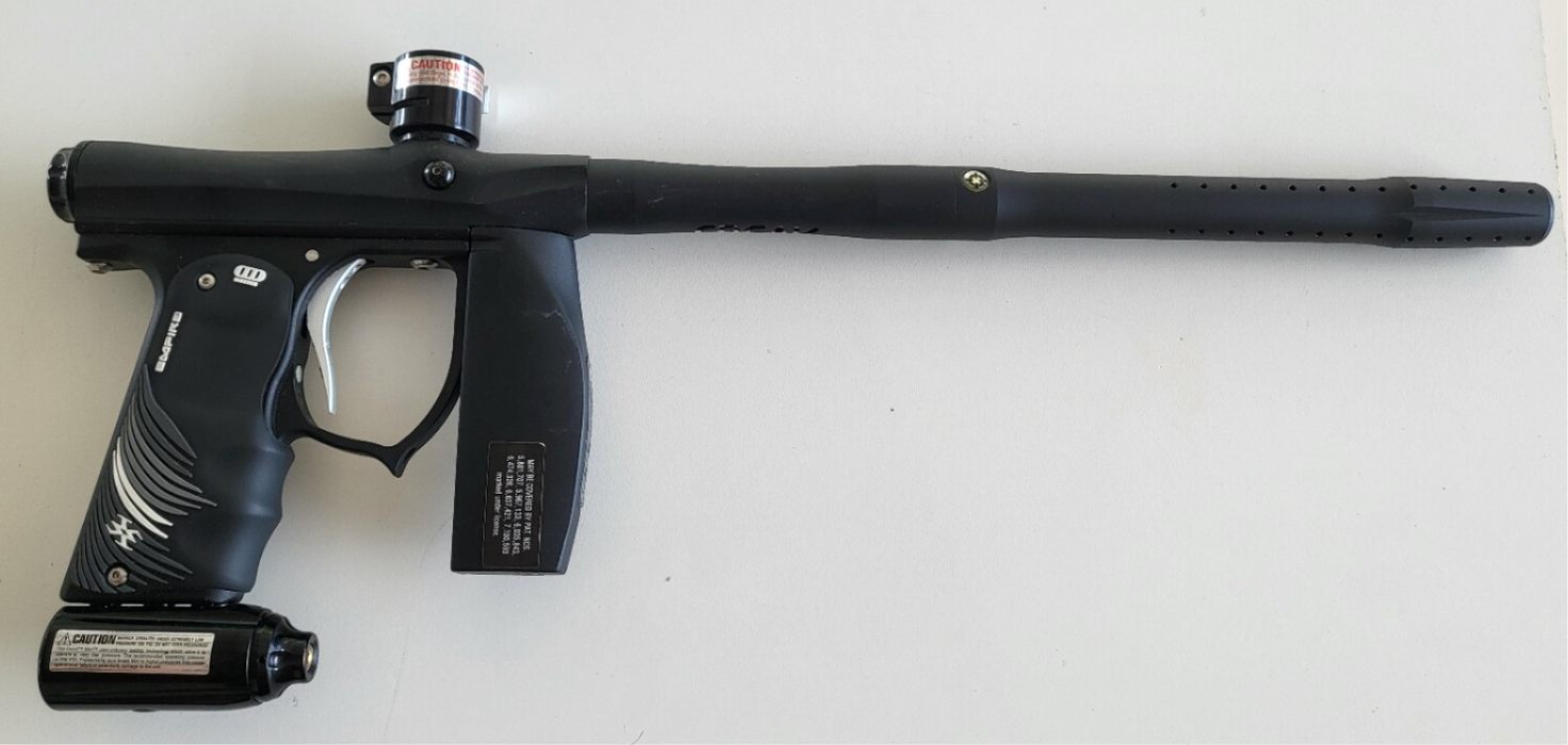 Empire Invert Mini Paintball Marker Gun - Black - Freak Barrel - USED