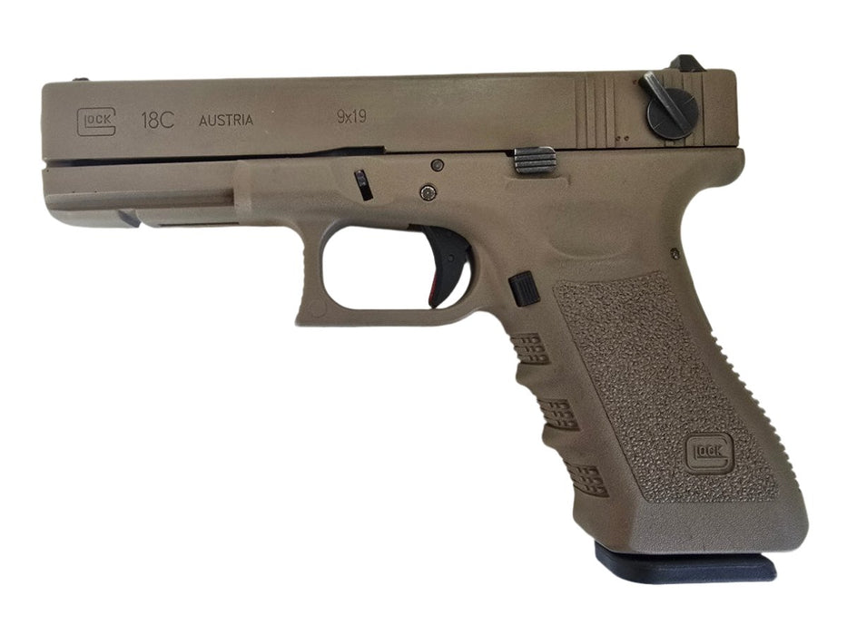 USED Umarex Airsoft Glock 18C - GBB - FDE