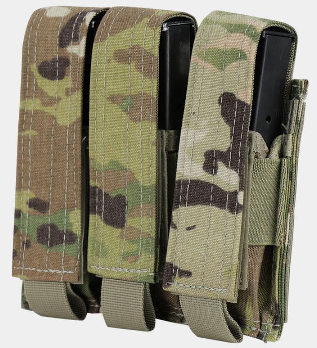 Condor Triple Pistol Mag Pouch - OCP - MA52-800