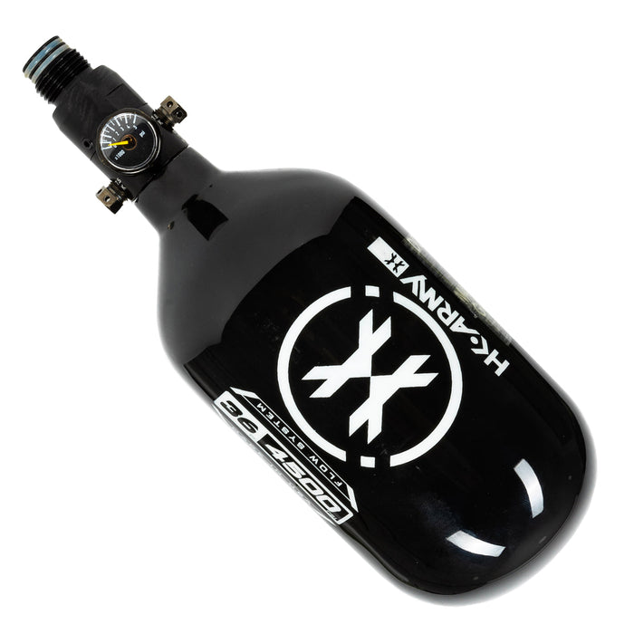 HK Army 36ci 4500psi Extra Lite Paintball HPA Tank - Icon Black - Standard