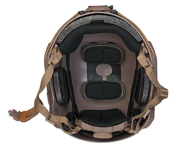 Lancer Tactical Airsoft Faux Ballistic Helmet - Dark Earth