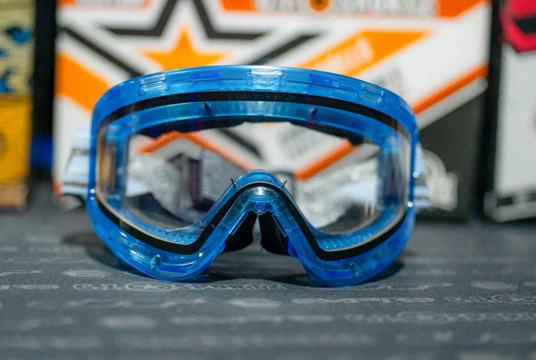 JT Paintball QLS Complete Goggle Frame - Ice Aquamarine