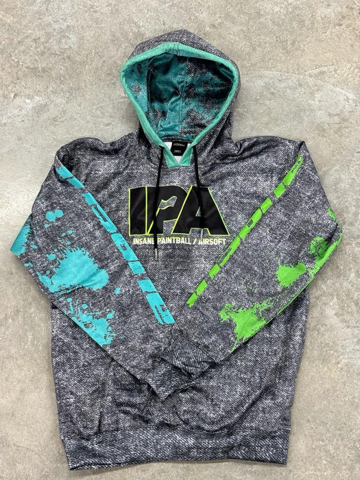 Insane Paintball/Airsoft Hoodie - IPA Neon - Small