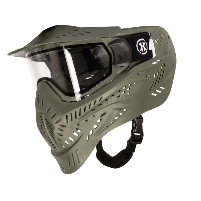 HK Army HSTL Paintball Mask Goggle - Olive - Thermal Lens