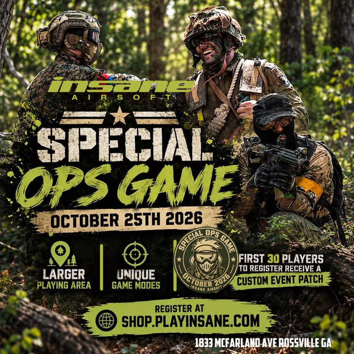 Insane Airsoft Special Ops Game October - Entry