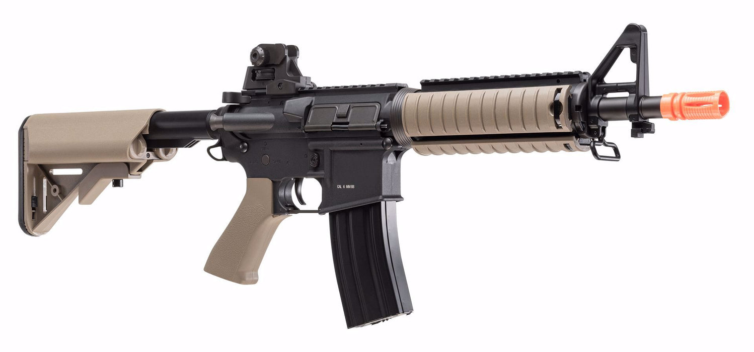 Elite Force Airsoft M4 CQBX AEG - Black/Tan - With Eyetrace