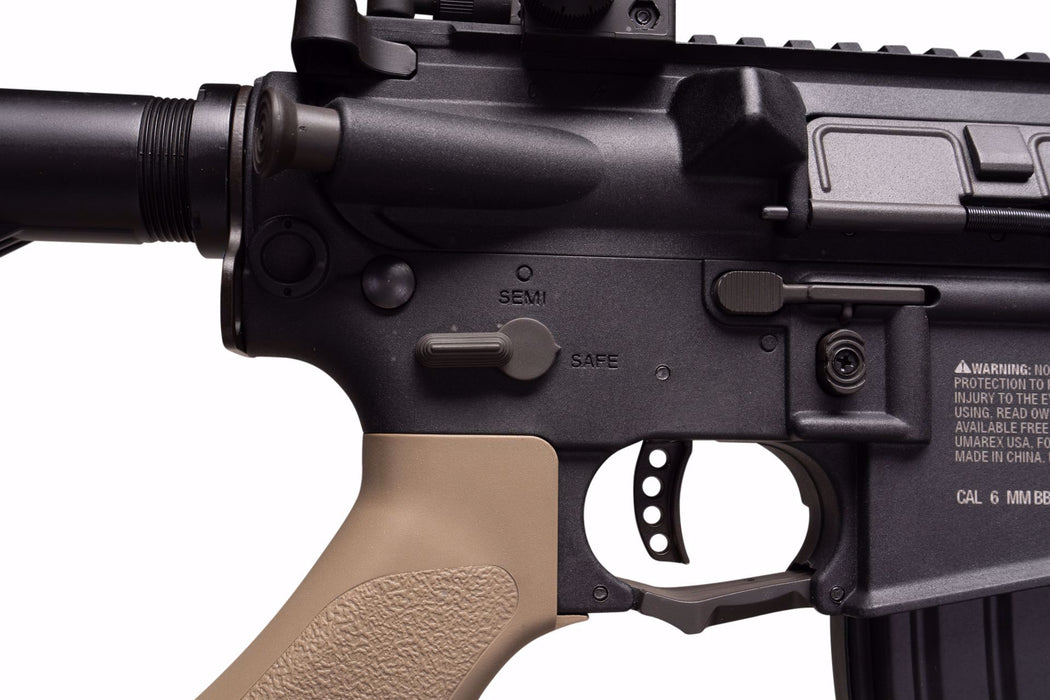 Elite Force Airsoft M4 CQCX AEG - Black/Tan - With Eyetrace