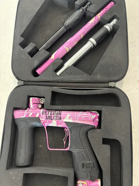 USED Planet Eclipse CS2 Paintball Marker - Veteran Militia Custom Anno