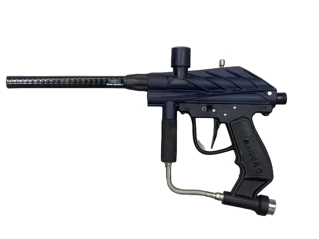USED Brass Eagle Raider Paintball Marker Gun - Dark Blue