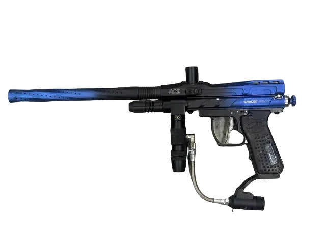 USED Spyder Pilot Electronic Paintball Marker - Blue