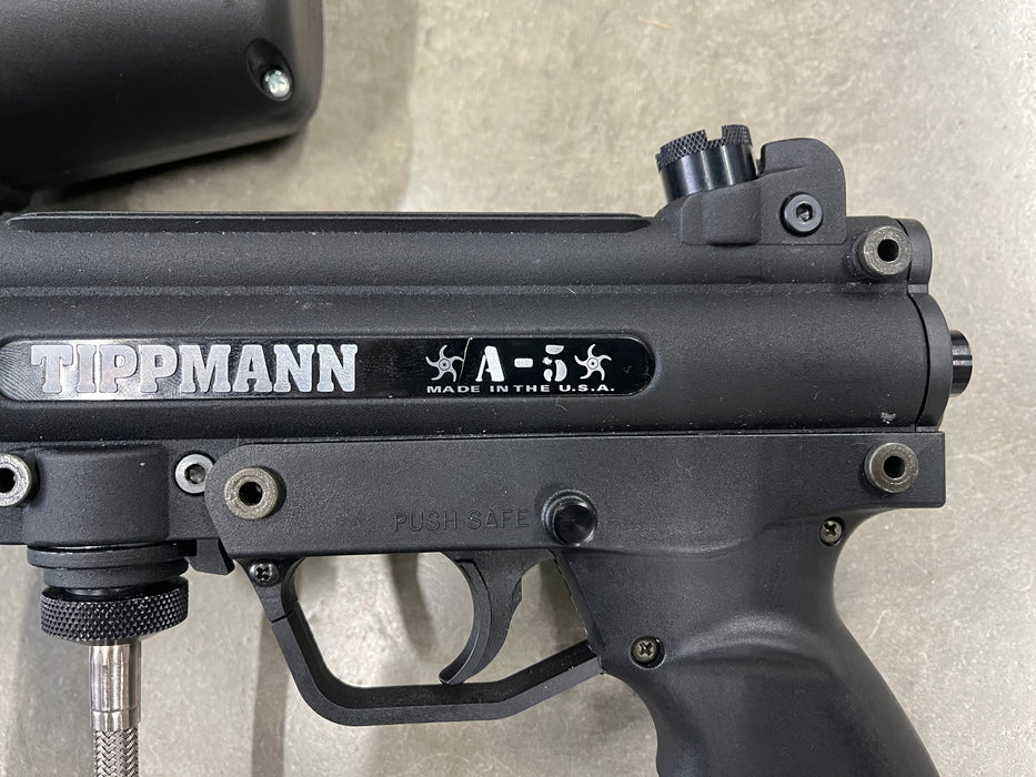 Tippmann A5 Paintball Gun - Black - New No Box