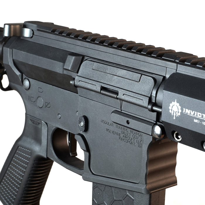 Wolverine MTW Billet HPA Airsoft Gun - 10" - Inferno Gen 2 Spartan Engine