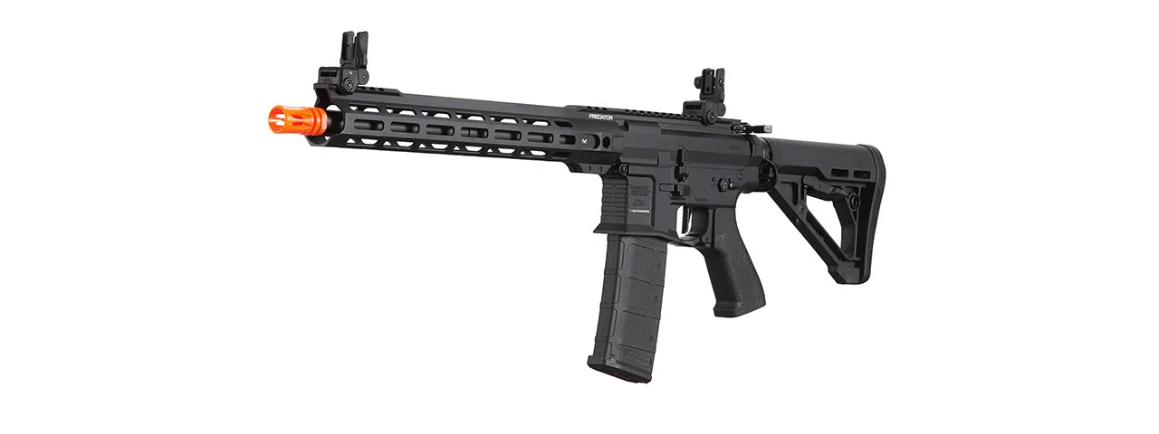 Lancer Tactical Predator Delta 13.5" Gen 4 Airsoft AEG - Black - Dean's