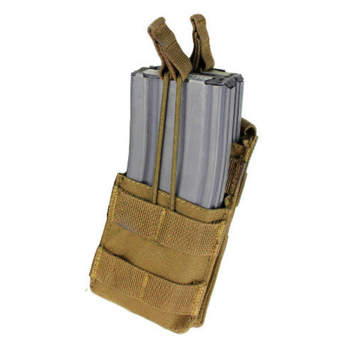 Condor Single Stacker 5.56 Magazine Pouch - Coyote - MA42-498