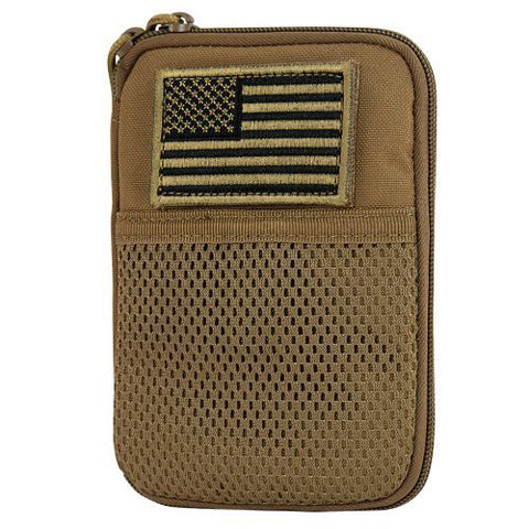 Condor Pocket Pouch with Removable US Flag Patch - Coyote - MA16-498