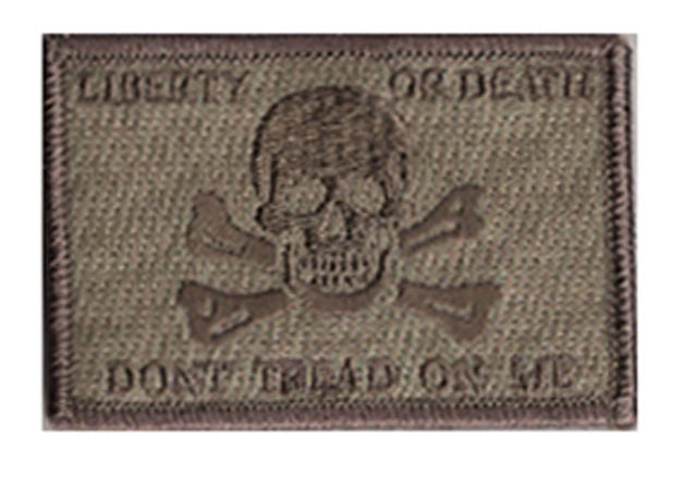 Gadsden & Culpeper Liberty or Death DTOM Cap Patch - Multitan - Hook Back