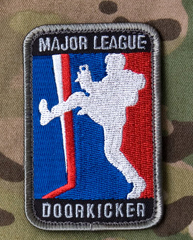 Mil-Spec Monkey Major League Doorkicker Large Patch - Full Color - Hook Back