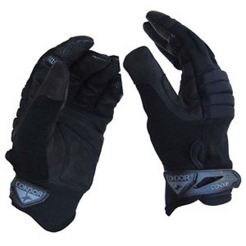 Condor Stryker Padded Knuckle Glove - Black - Large - 226-002-10