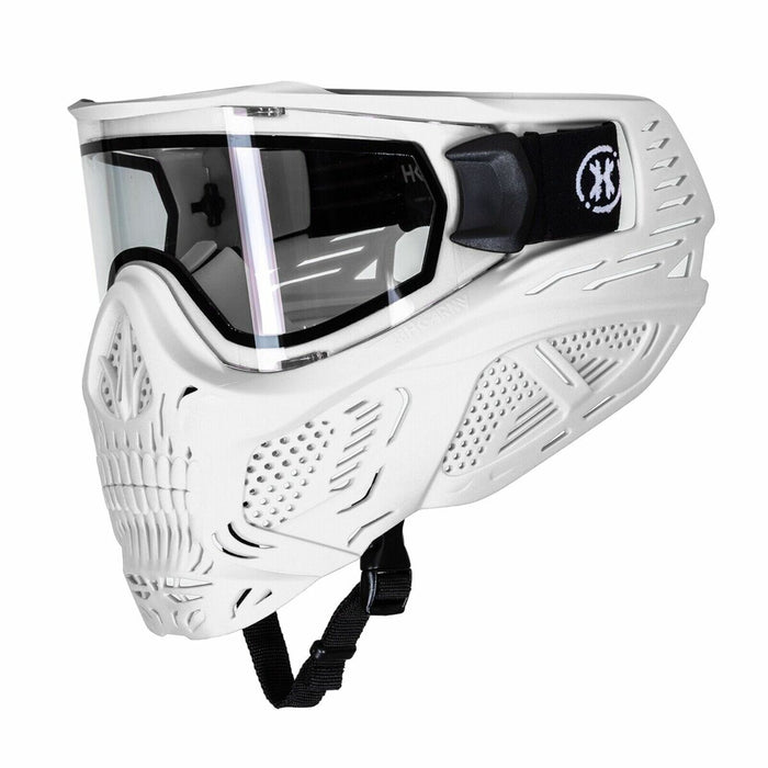 HK Army HSTL Skull Goggle - White - Clear Lens