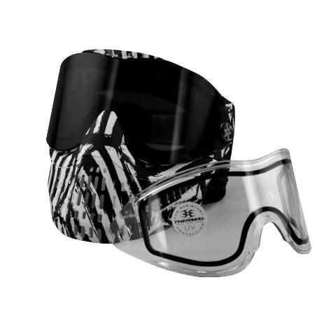 Empire E-Flex Paintball Mask Goggle - Limited Edition Zebra