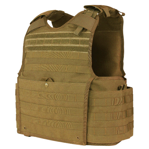 Condor Enforcer Releasable Plate Carrier - Coyote Brown- 201147-498-L