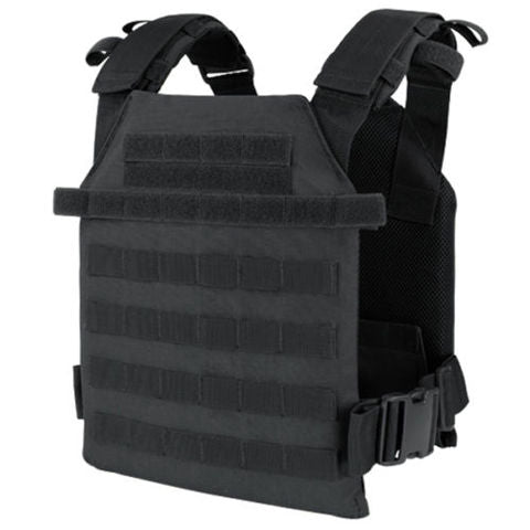 Condor Sentry Plate Carrier - 201042-002 - Black - MOLLE PALS