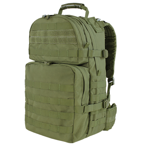 Condor Tactical Medium Assault Pack 2 Olive Drab 129-001 MOLLE PALS