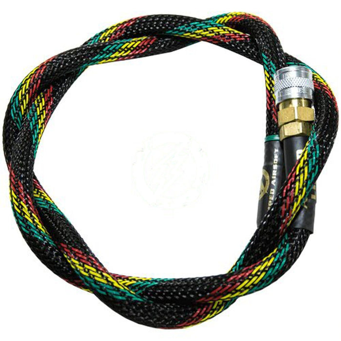 Amped Airsoft HPA Hose Air Line - 42in Heavy - Reggae