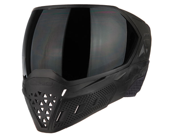 Empire EVS Paintball Mask Goggle w/2 lens - Black / Black