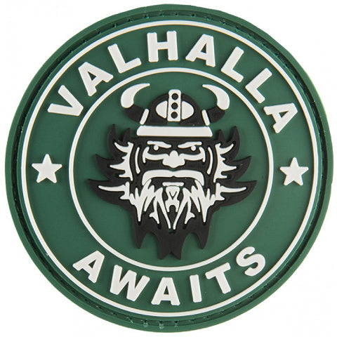 G-Force Valhalla Awaits Morale Patch - Green - Hook and Loop