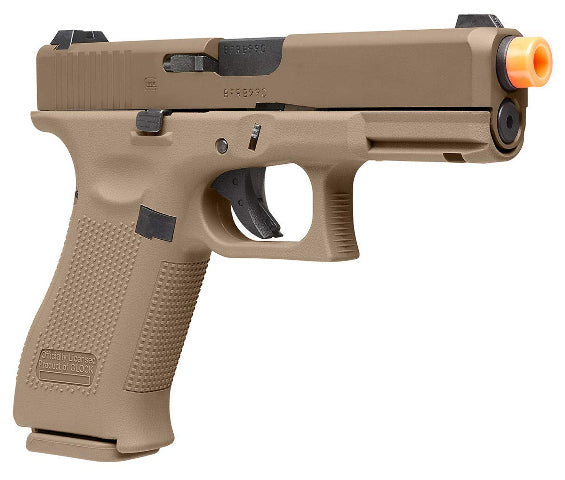 Umarex Glock 19X Gen 3 GBB Airsoft Pistol - Coyote - Officially Licensed