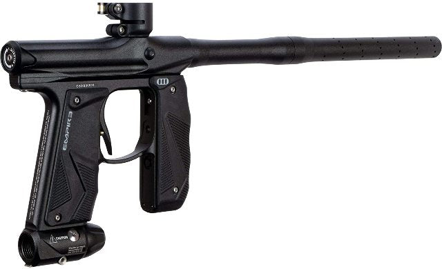 Empire Mini GS Paintball Marker Gun - Dust Black - 2 Piece Barrel