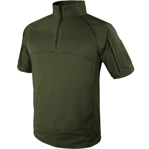 Condor Short Sleeve Combat Shirt - Olive - Large - 101144-001-L
