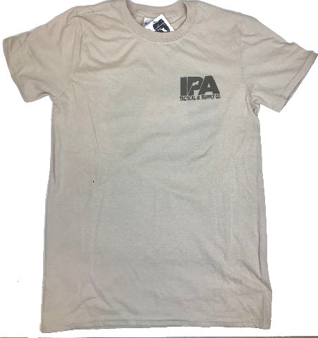IPA Tactical & Supply Co. Crosshair T-Shirt - Sand - Adult Medium