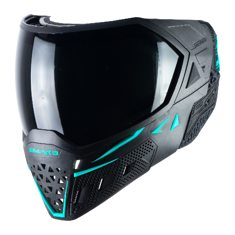 Empire EVS Paintball Mask Goggle - Black / Aqua