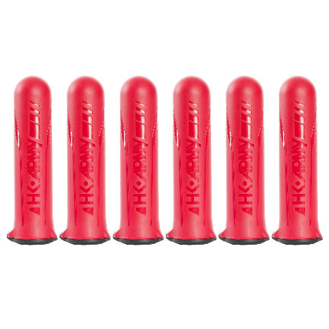 HK Army Paintball 150 Round HSTL Pods - 6 Pack - Red