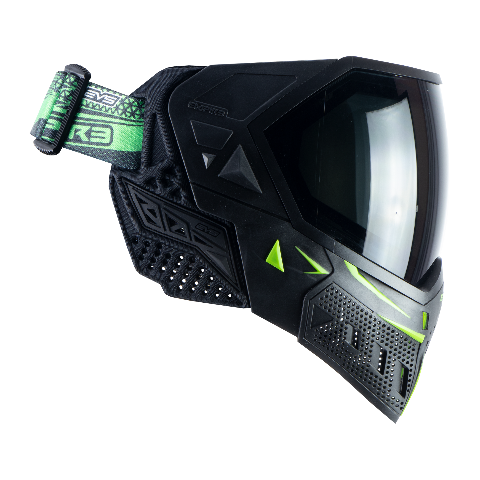 Empire EVS Paintball Mask Goggle - Black / Green