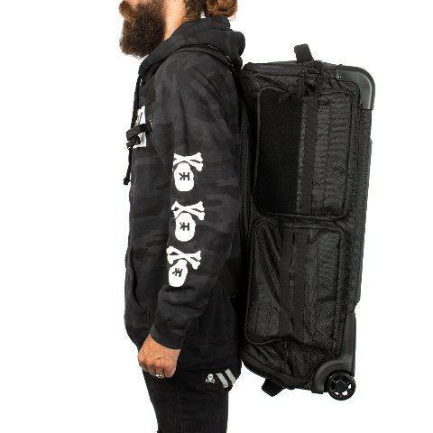 HK Army Paintball Expand 75L Roller Gear Bag - Stealth Black