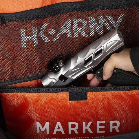 HK Army Paintball Expand 75L Roller Gear Bag - Stealth Black
