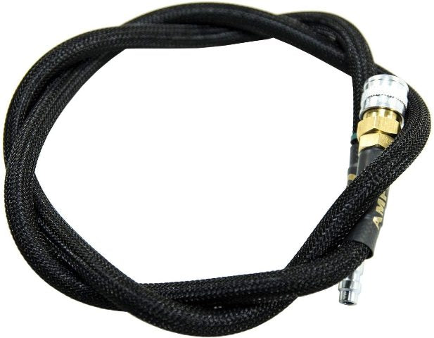 Amped Airsoft HPA Hose Air Line - 42in Standard - Black